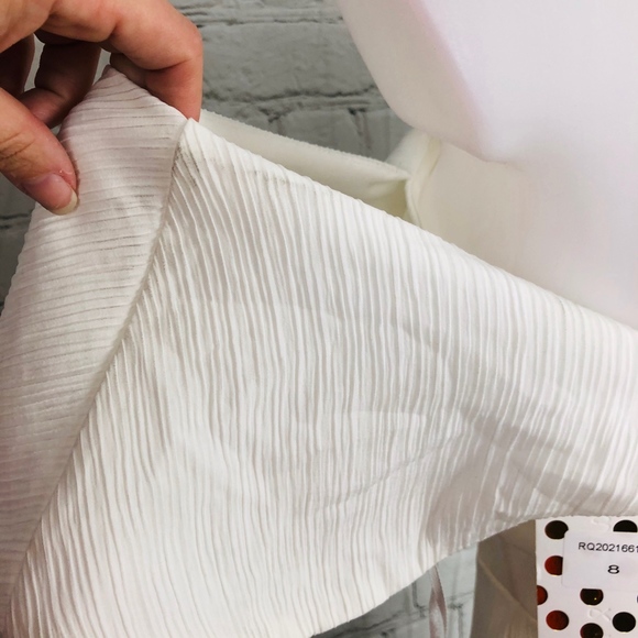 NWT Off White Harper & Me Hi Low Mermaid Peep Sldr - Picture 6 of 13